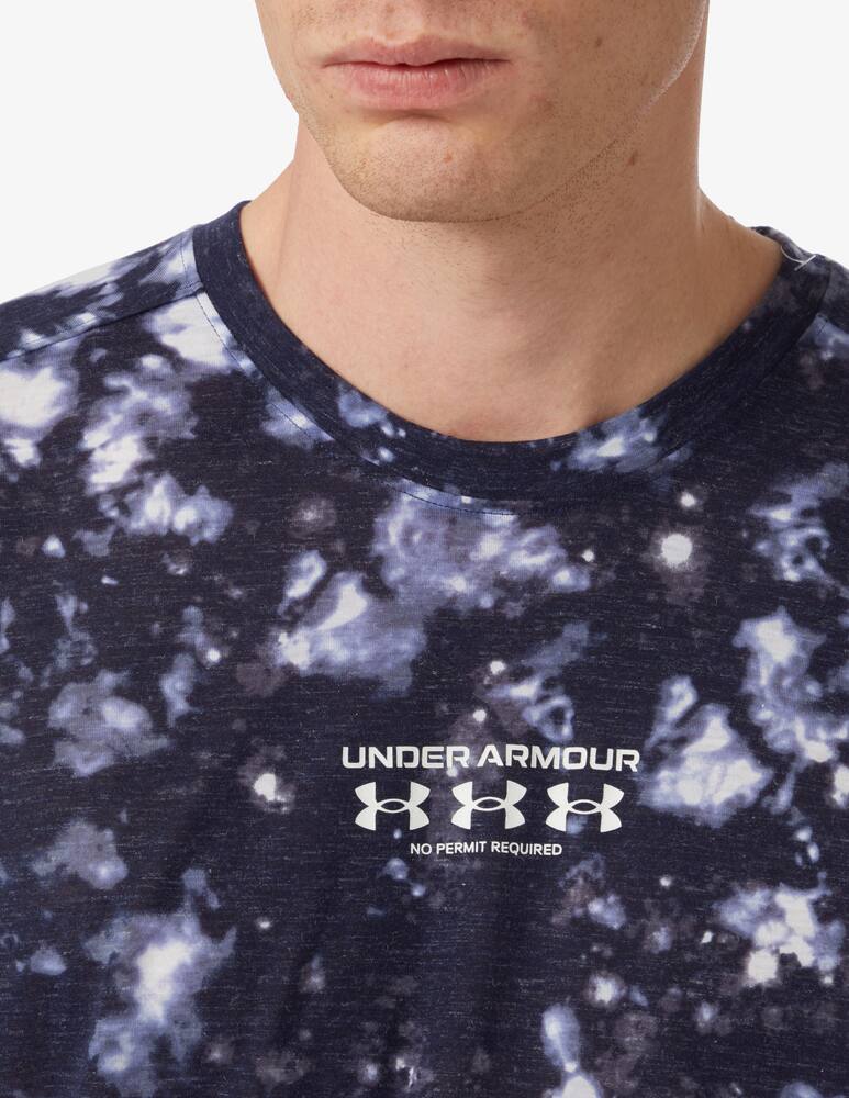 rinascente Under Armour Trail running graphic t-shirt - Black