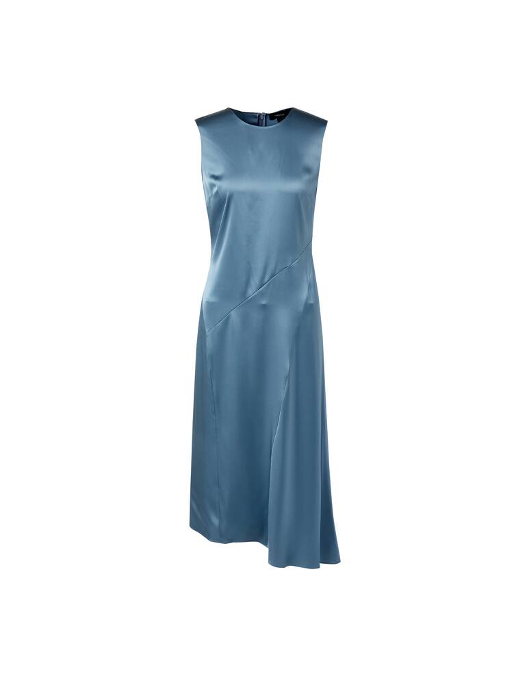 rinascente Theory Satin midi dress - blue