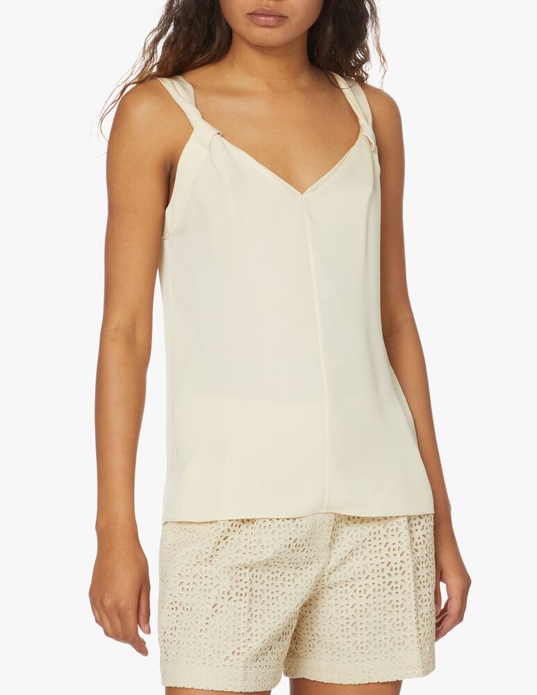 rinascente Theory Silk top - white