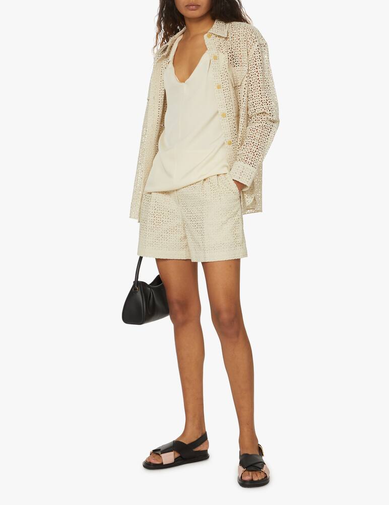 rinascente Theory Silk top - white