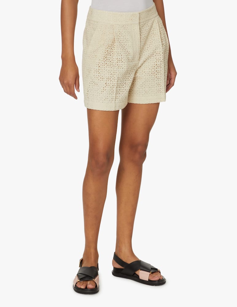 rinascente Theory Sangallo cotton shorts - beige