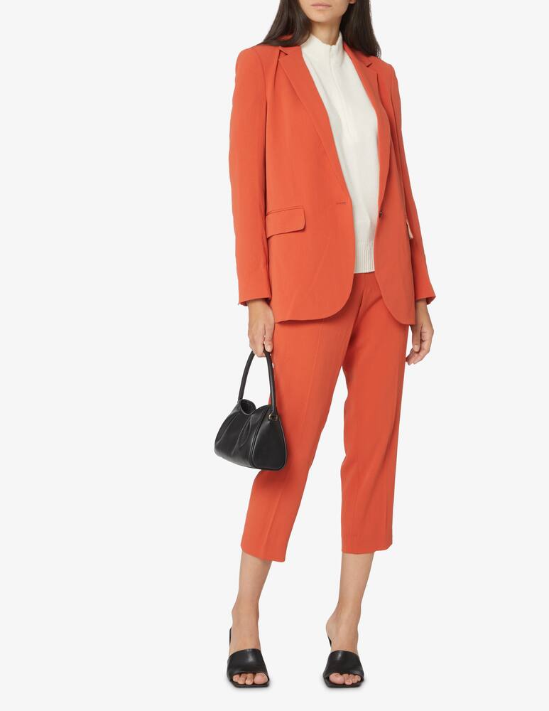rinascente Theory Pullon stretch cigarette trousers - Orange