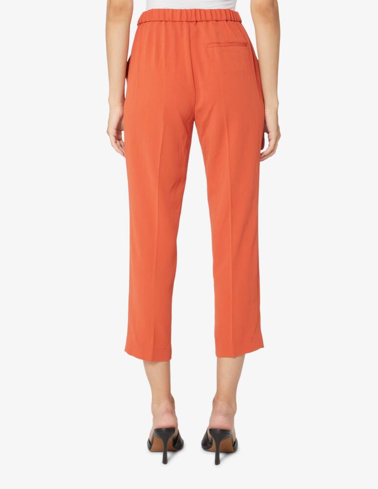 rinascente Theory Pullon stretch cigarette trousers - Orange
