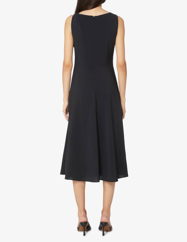 rinascente Theory Sleeveless dress with plunging neckline - Black