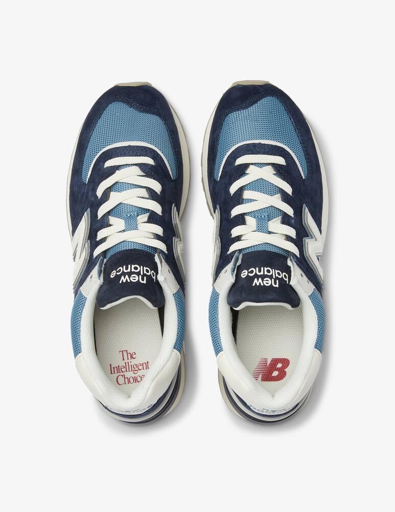 rinascente New Balance Sneakers 574 tier 1 suede mesh - Blue