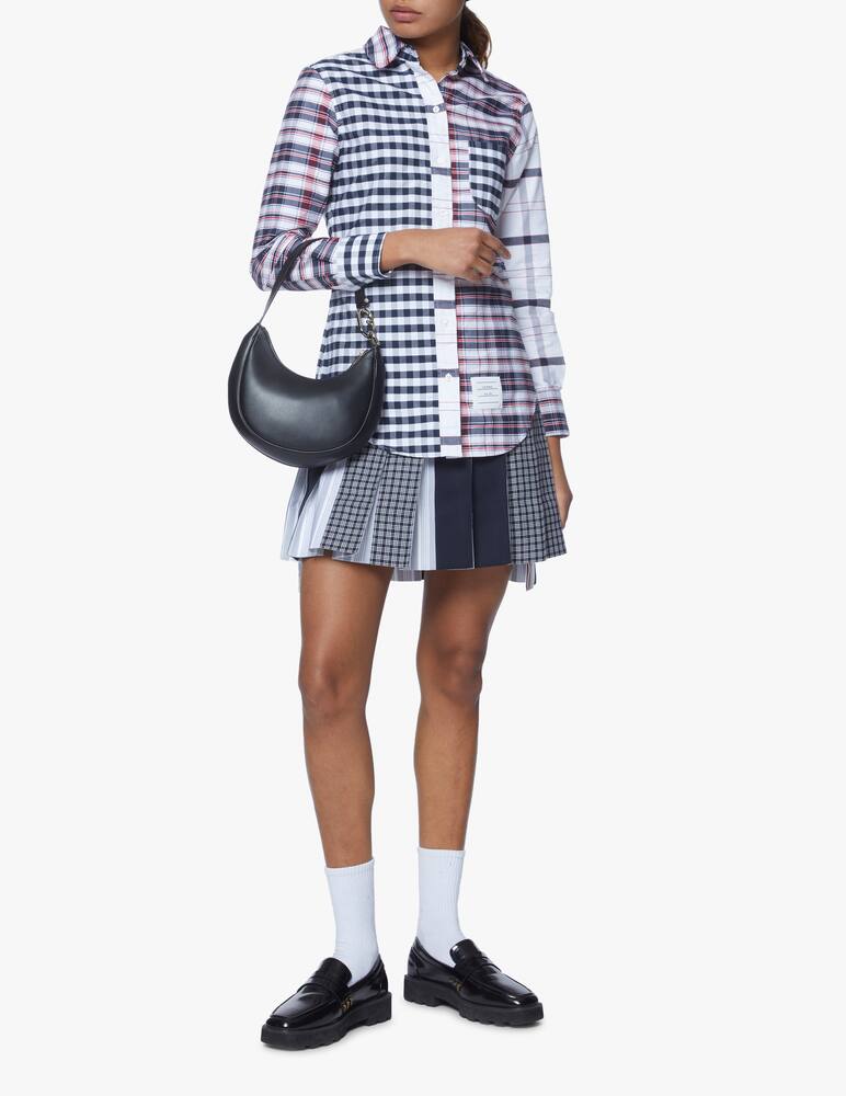 rinascente Thom Browne Camicia in cotone stampa check - multicolor