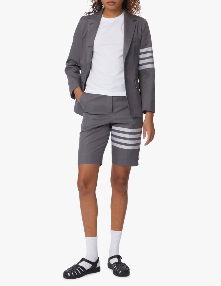 Thom Browne Cotton bermuda shorts - grey - picture 1 Thom Browne Cotton bermuda shorts - grey - picture 1