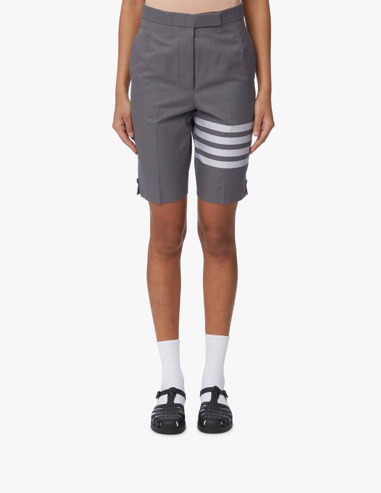 rinascente Thom Browne Cotton bermuda shorts - grey