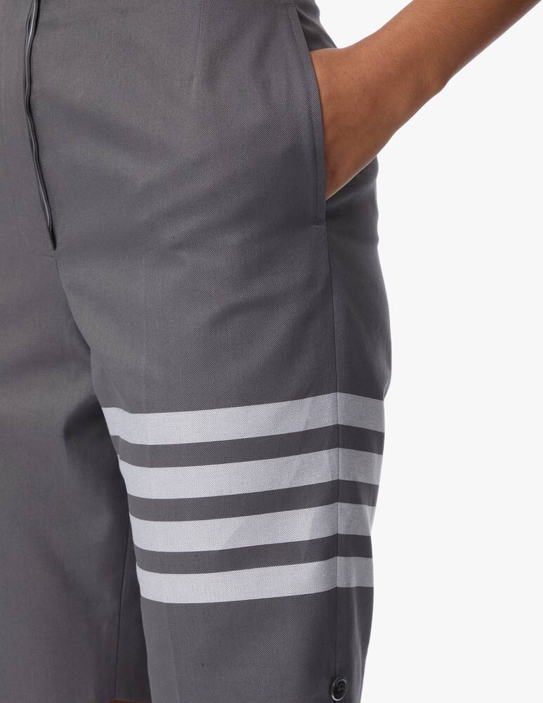 rinascente Thom Browne Cotton bermuda shorts - grey