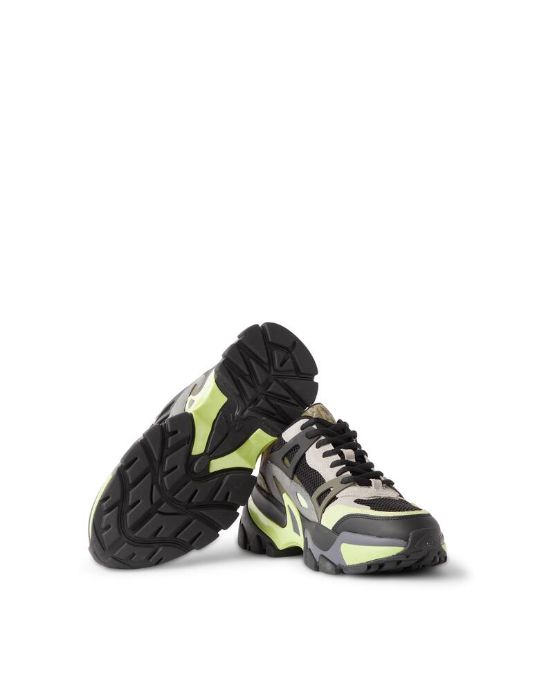 rinascente Michael Kors Multi textile nick sneakers - black