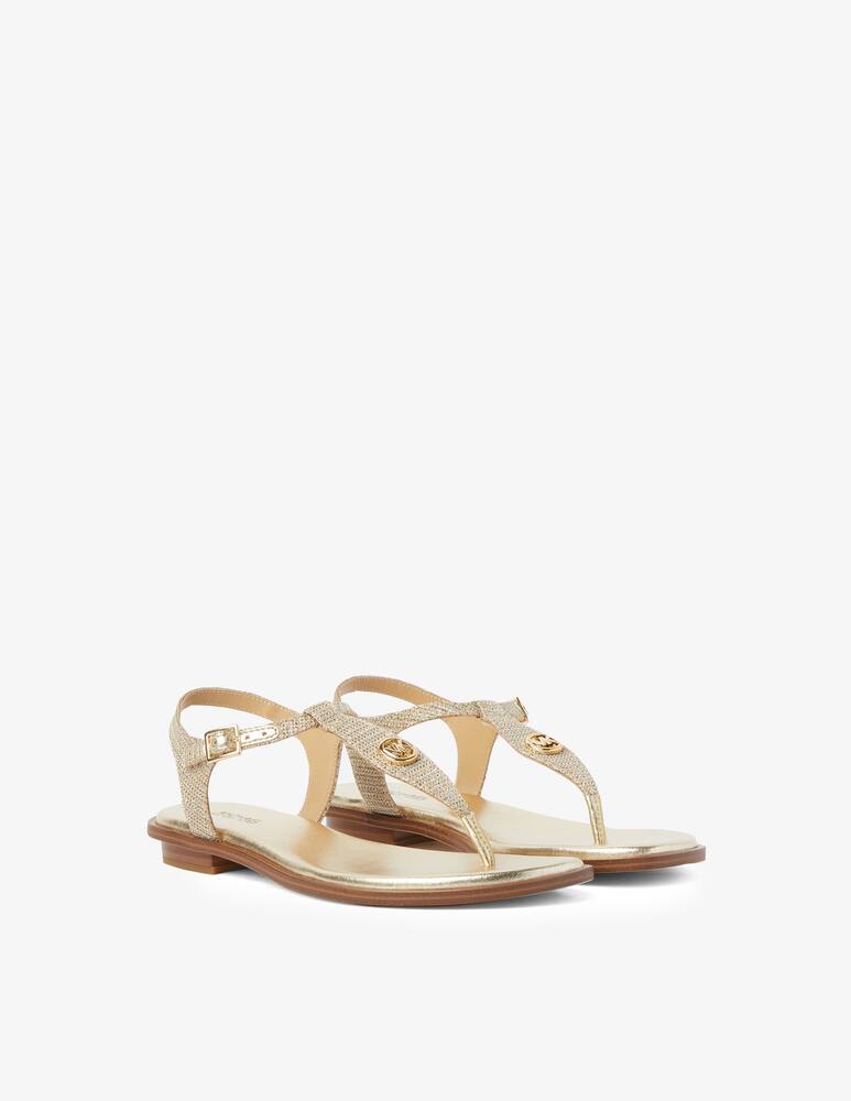 rinascente Michael Michael Kors Mallory Met flat sandals - gold