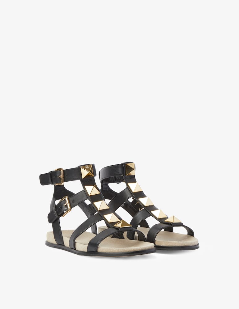 rinascente Michael Michael Kors Wren gladiador sandals - black