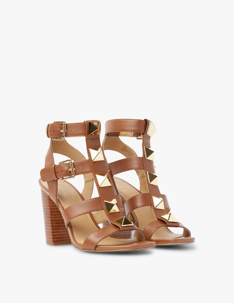 rinascente Michael Michael Kors Sandali con tacco Wren - marrone