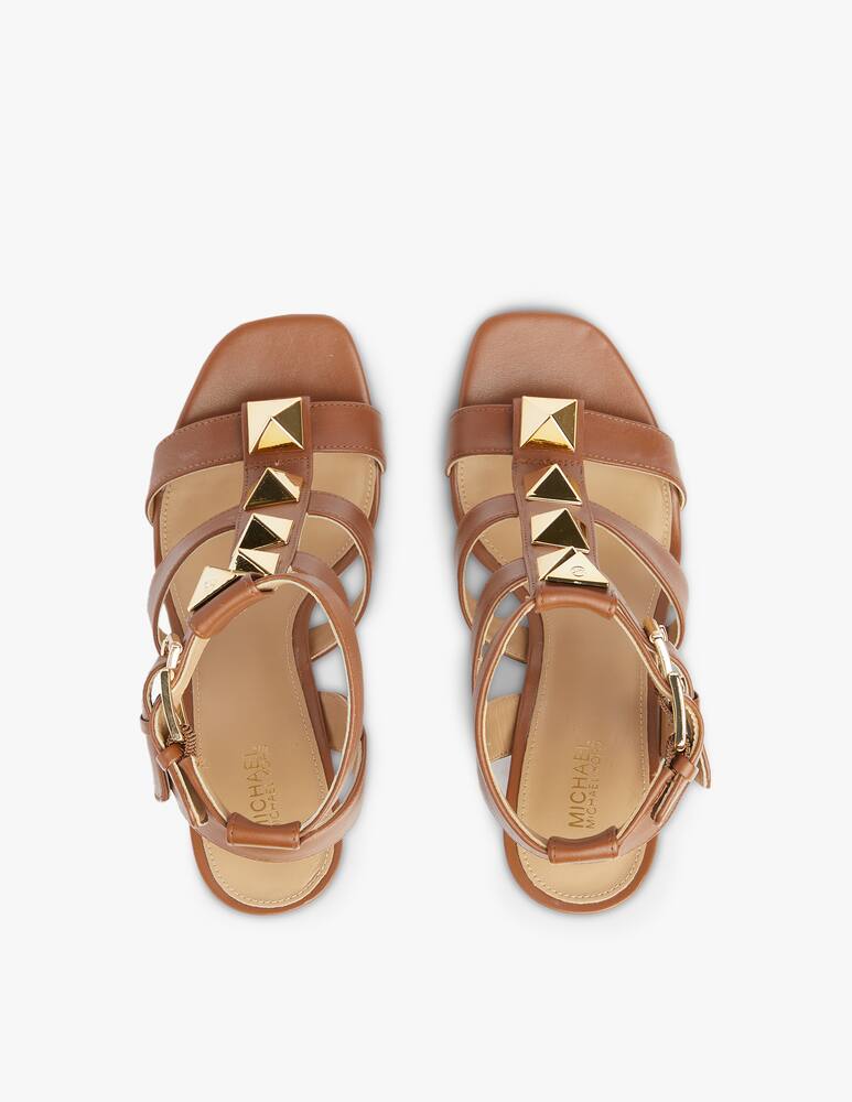 rinascente Michael Michael Kors Sandali con tacco Wren - marrone