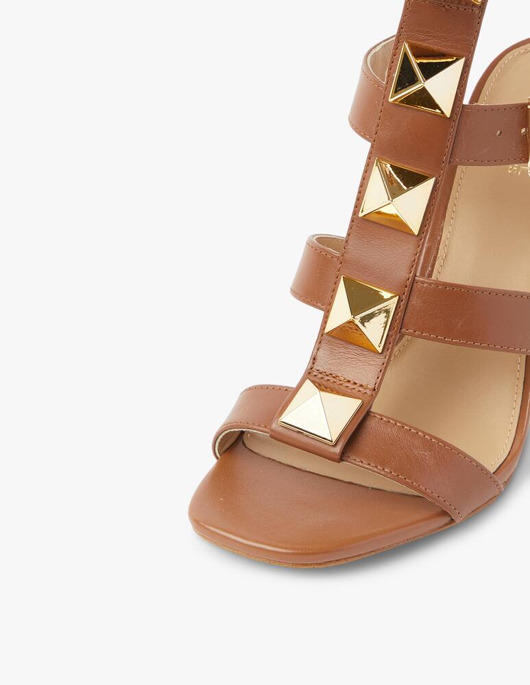 rinascente Michael Michael Kors Sandali con tacco Wren - marrone