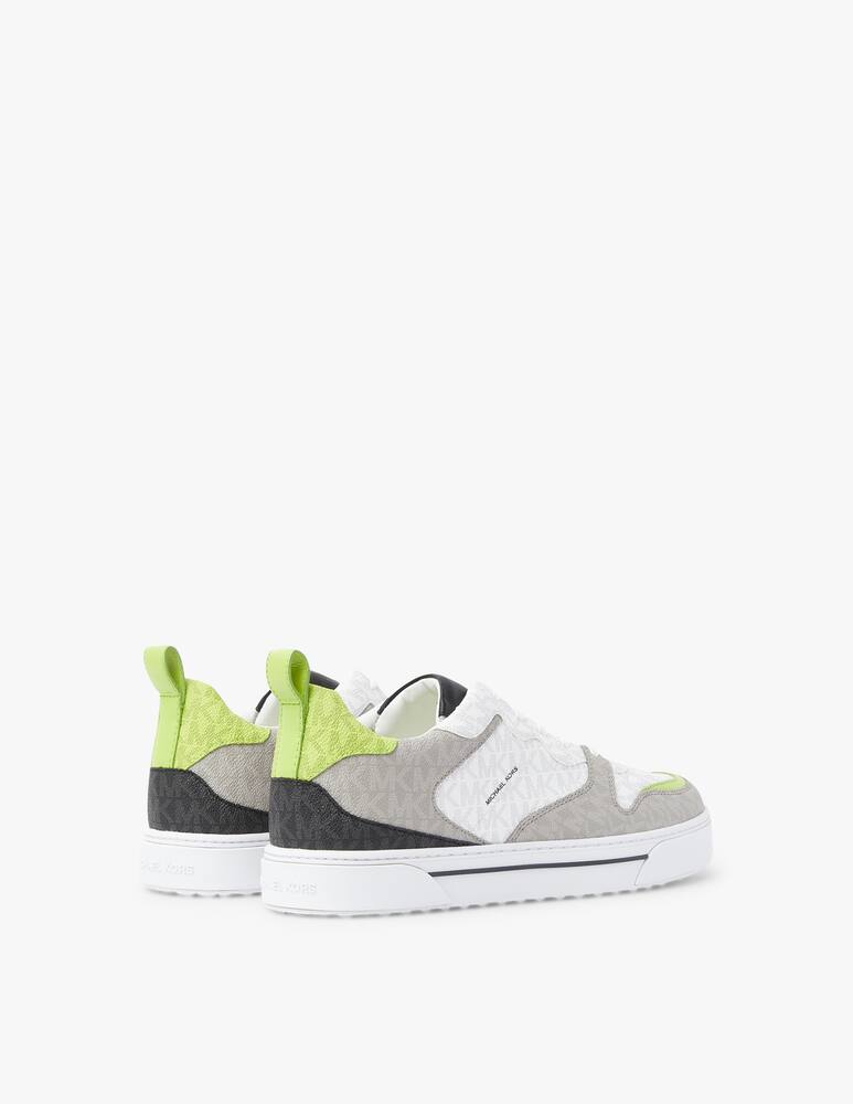 rinascente Michael Kors Sneakers baxter basket logo allover - bianco