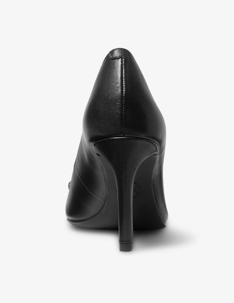 rinascente Michael Michael Kors Izzy pump logo front - Black