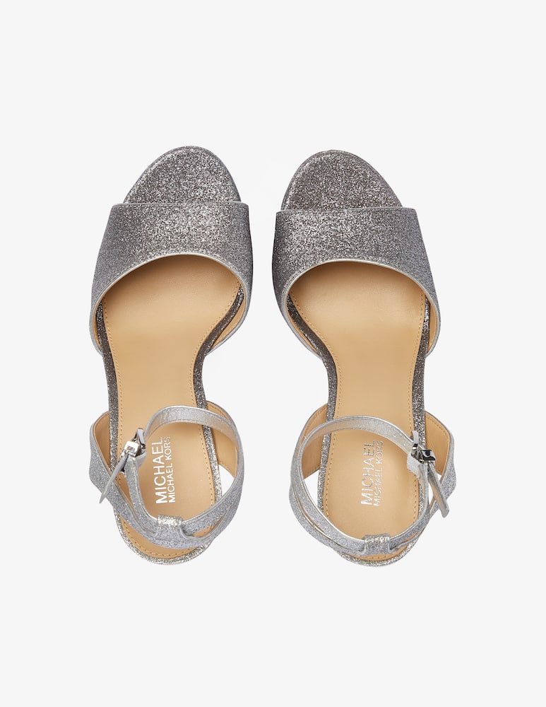 rinascente Michael Michael Kors Sandali con plateau Jenson - Argento