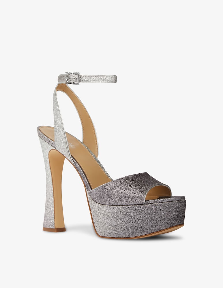 rinascente Michael Michael Kors Sandali con plateau Jenson - Argento