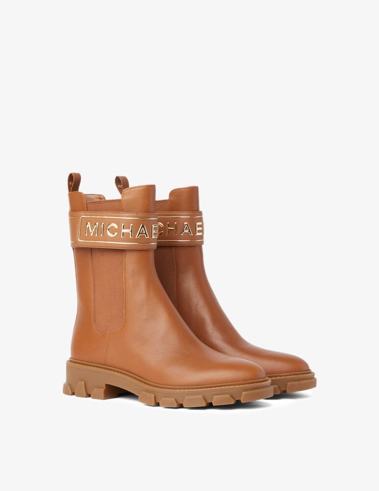 rinascente Michael Michael Kors Stivali chelsea con fibbia Ridley  - Marrone