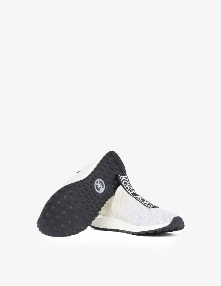 rinascente Michael Michael Kors Bodie slip on lurex sneakers - White