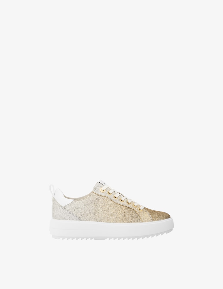 rinascente Michael Michael Kors Sneakers Emmet lace up - Oro