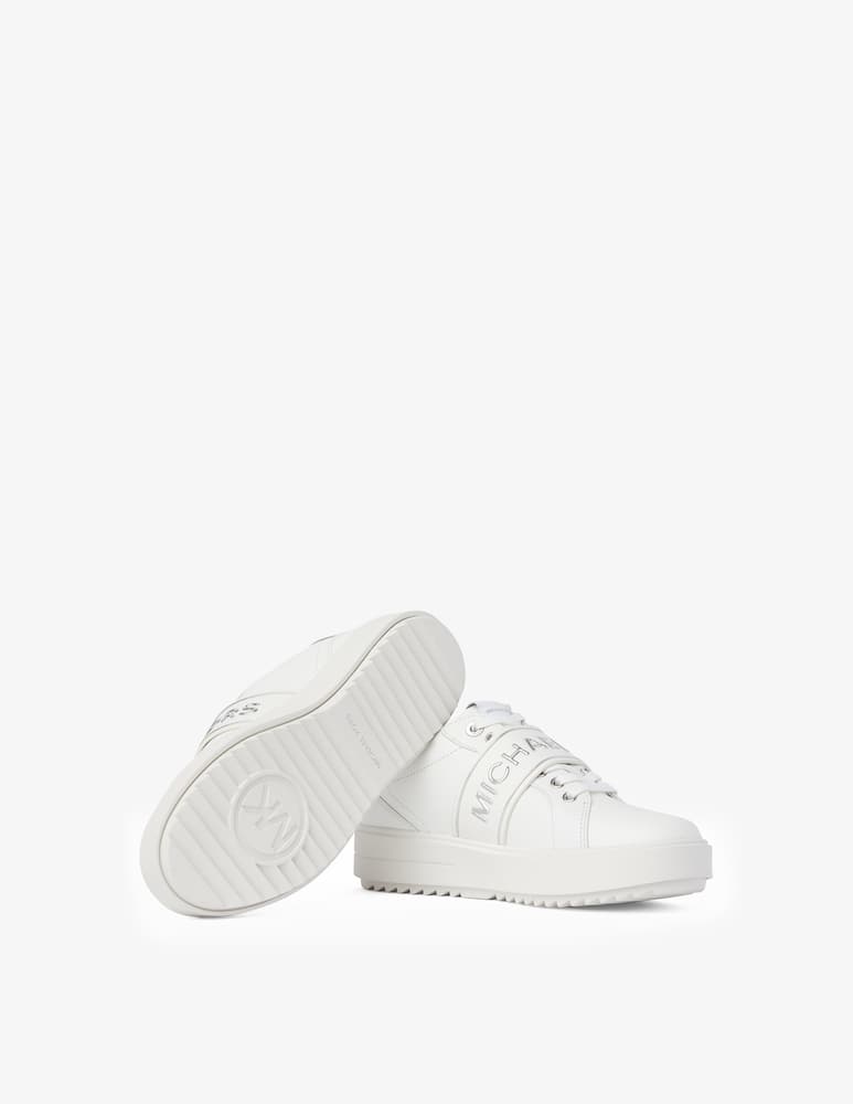 rinascente Michael Michael Kors Emmet strap lace up sneakers - White