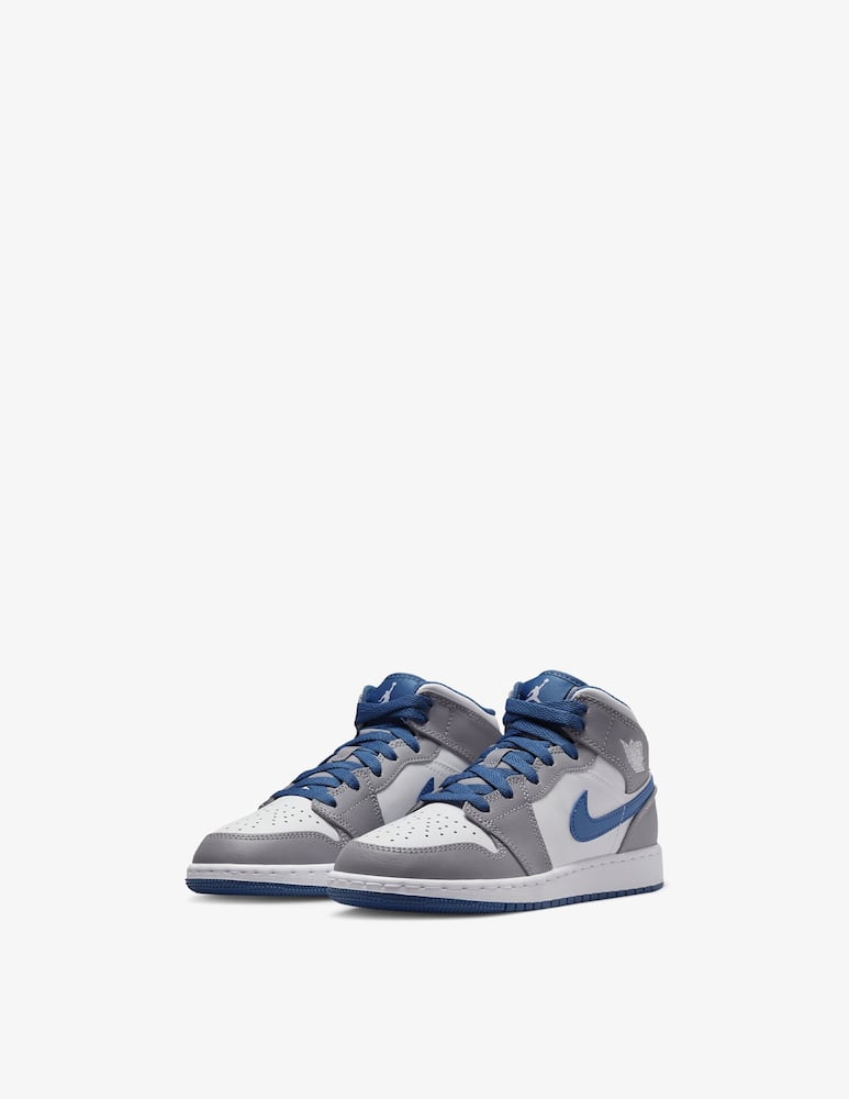 rinascente Nike Jordan Jordan 1 Mid True Blue Cement (GS) 