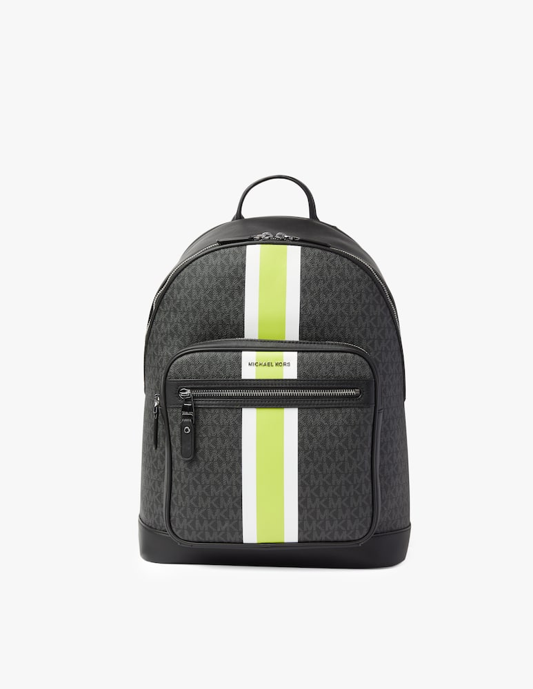 Michael Kors Backpack mono stripe - green - picture 1 Michael Kors Backpack mono stripe - green - picture 1