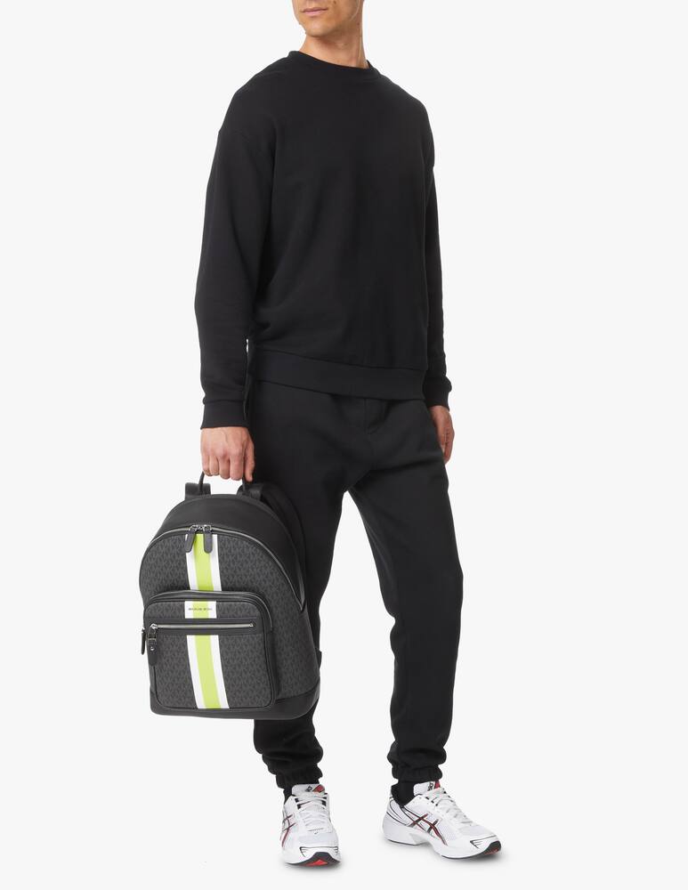 Michael Kors Backpack mono stripe - green - picture 2 Michael Kors Backpack mono stripe - green - picture 2