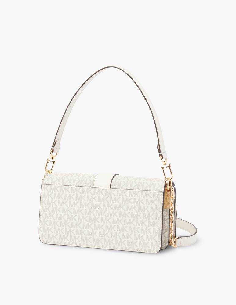 rinascente Michael Michael Kors Borsa a tracolla M Greenwich - bianco