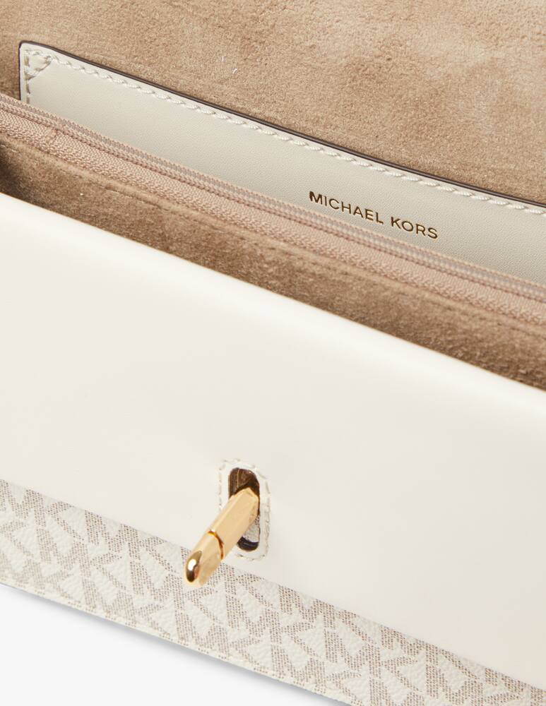 rinascente Michael Michael Kors Borsa a tracolla M Greenwich - bianco
