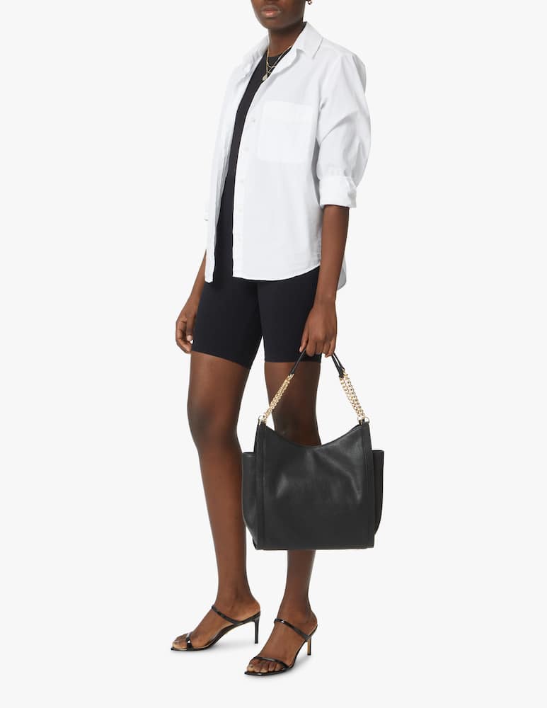 rinascente Michael Michael Kors Newbury M chain shoulder bag - black