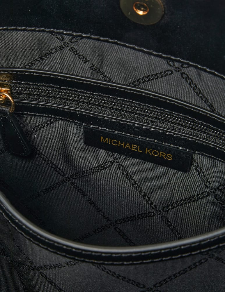 rinascente Michael Michael Kors Newbury M chain shoulder bag - black