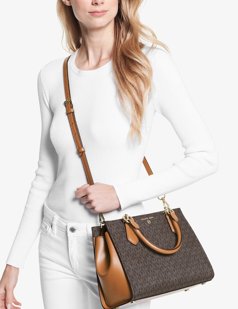 rinascente Michael Michael Kors Marilyn logo satchel
