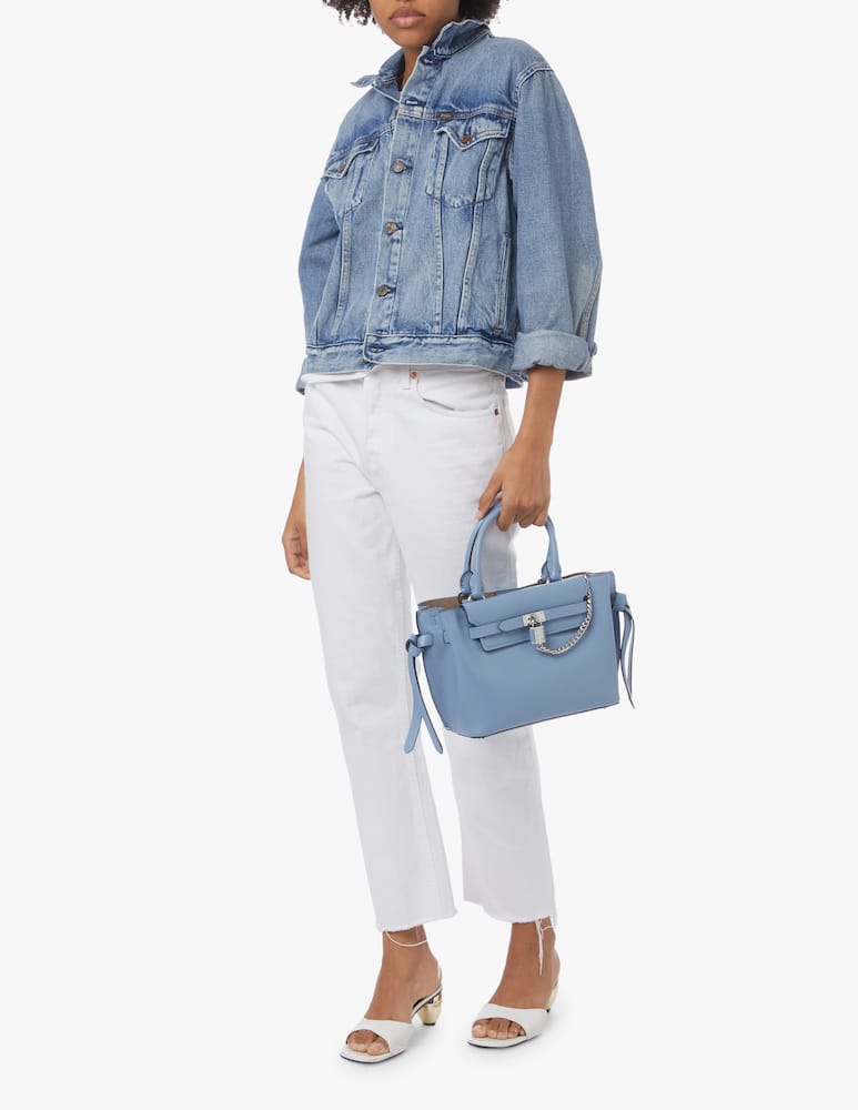 rinascente Michael Michael Kors Borsa a tracolla S Hamilton Legacy - azzurro