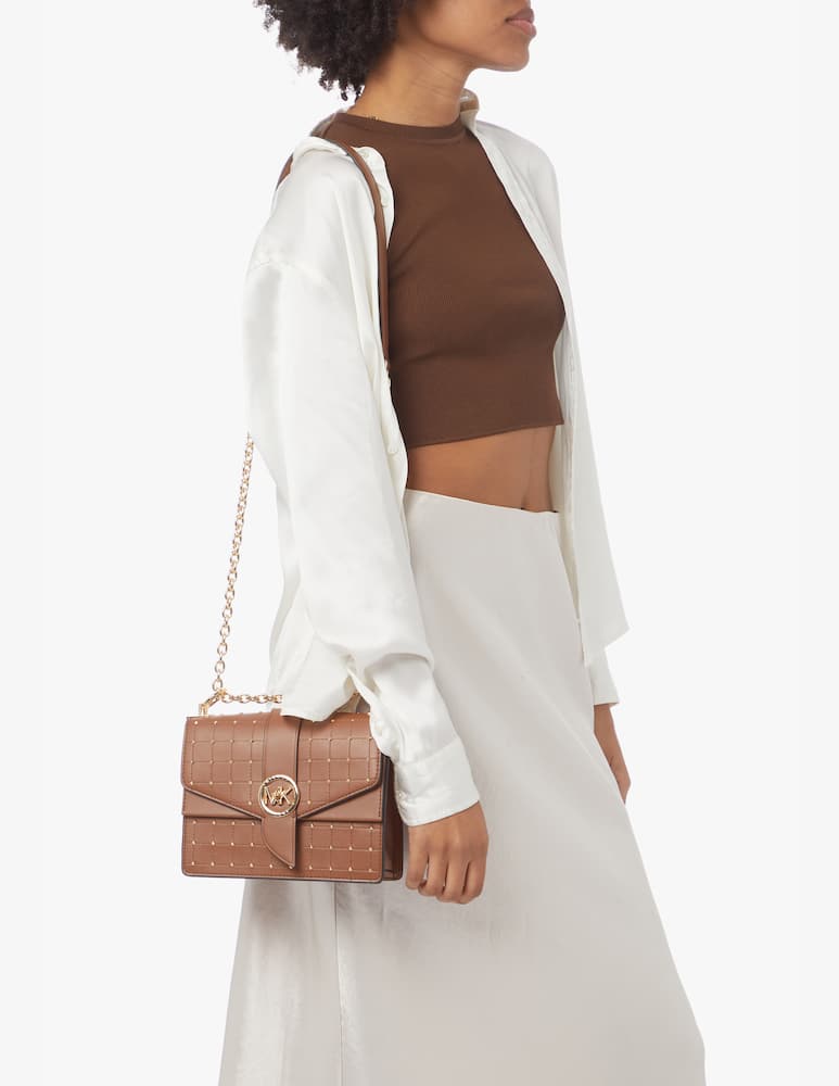 rinascente Michael Michael Kors Borsa a tracolla S Greenwich - marrone