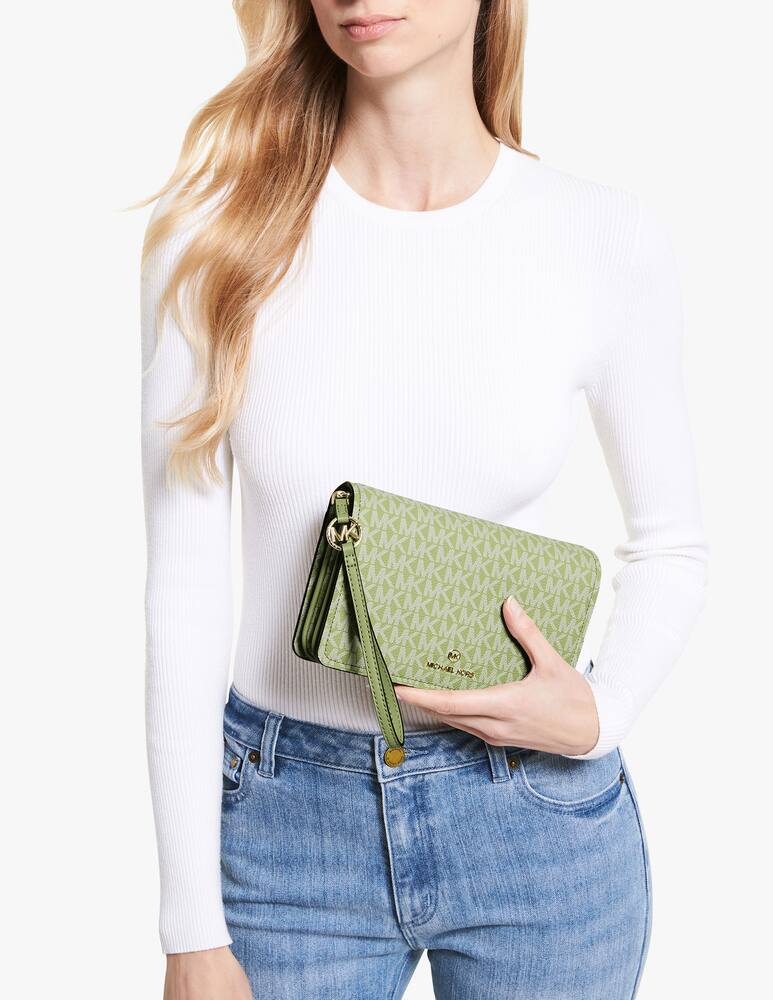 rinascente Michael Michael Kors Jet Set Charm L crossbody bag - green