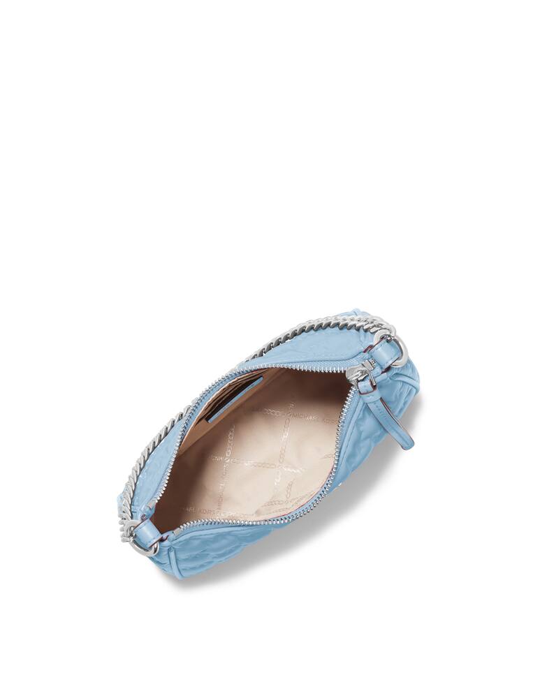 rinascente Michael Michael Kors Pouchette S Jet Set Charm - azzurro