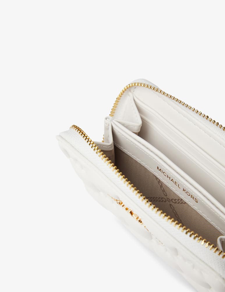 rinascente Michael Michael Kors Jet Set S card case - white