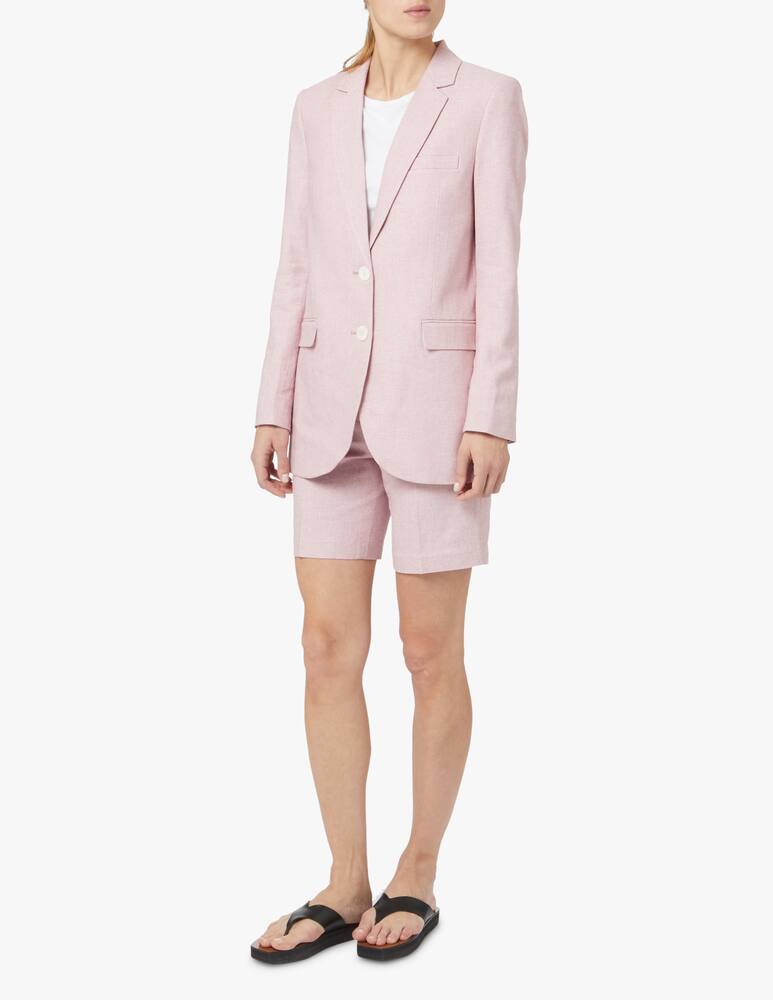 rinascente Michael Michael Kors Blazer lino con 2 bottone - rosa