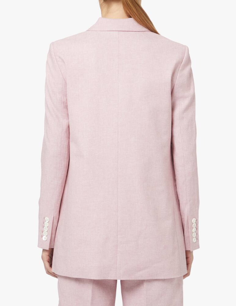 rinascente Michael Michael Kors Blazer lino con 2 bottone - rosa