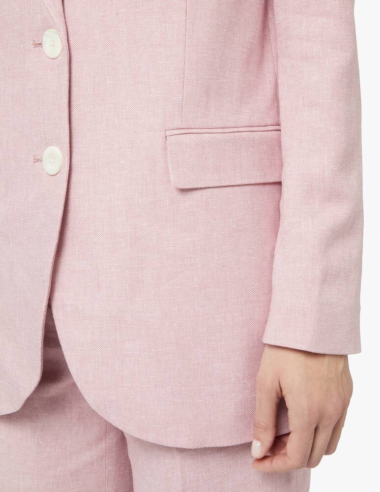 rinascente Michael Michael Kors Blazer lino con 2 bottone - rosa