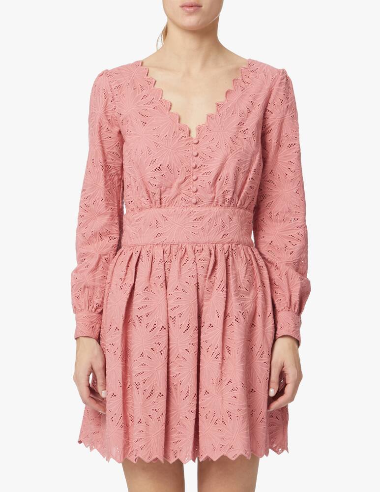rinascente Michael Michael Kors Vestito corto a manica lunga - rosa