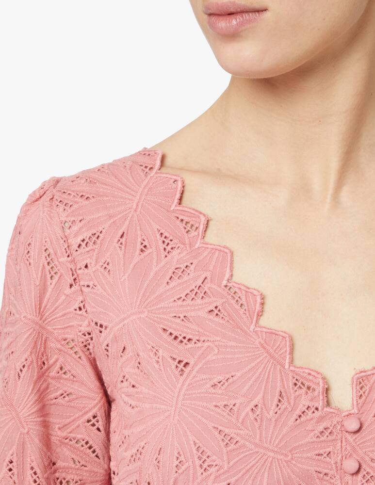 rinascente Michael Michael Kors Vestito corto a manica lunga - rosa