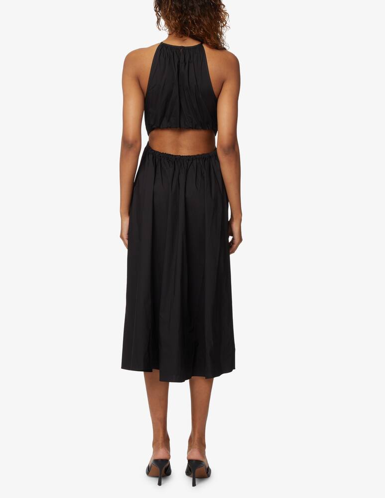 rinascente Michael Michael Kors Midi dress with cut back - black