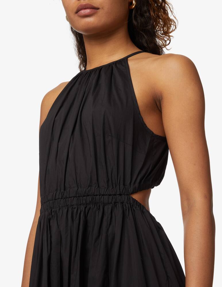 rinascente Michael Michael Kors Midi dress with cut back - black