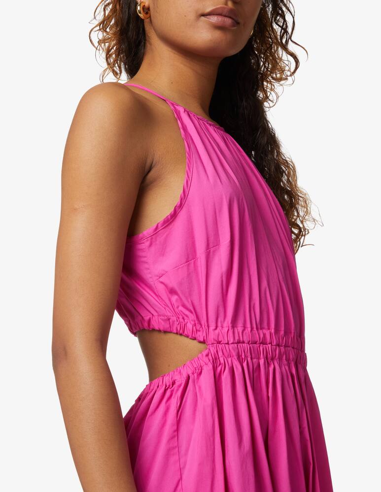 rinascente Michael Michael Kors Midi dress with cut back - fuchsia