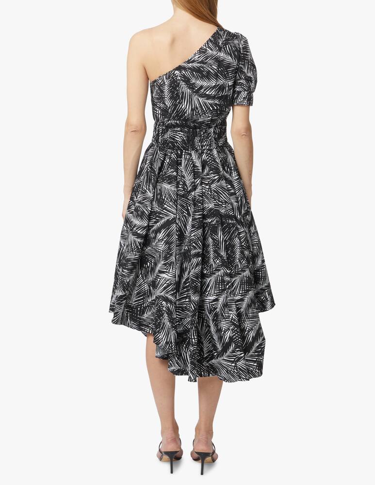 Michael Michael Kors One-shoulder midi dress with belt - black - picture 3