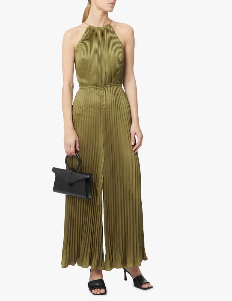 Michael Michael Kors Tuta plissettata- oliva - immagine 1 Michael Michael Kors Tuta plissettata- oliva - immagine 1